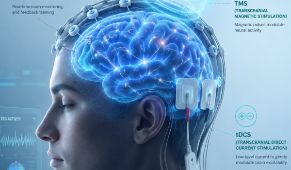 تحریک غیرتهاجمی مغز با نوروفیدبک، tDCS و rTMS انجام می‌شود. در این مطلب تفاوت و کاربرد این روش‌های نوین درمان مغز بررسی شده است.